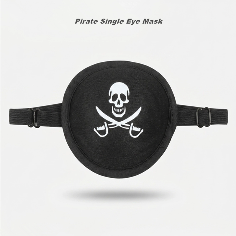 Kids Face Mask - Pirate Style 3D Single-Eye Eyeshade Light