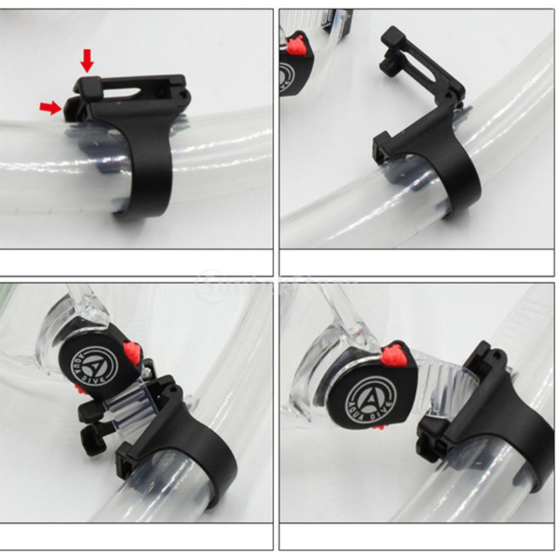 Plastic Clip Snorkel Mask Keep – обзор и цена Silicone Mask Bracket
