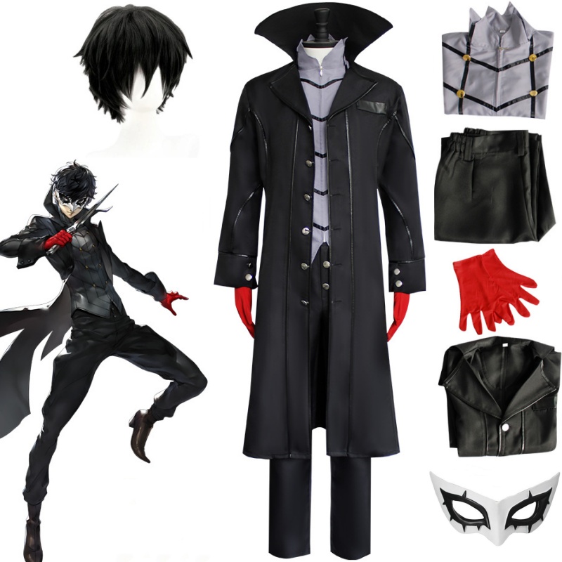 Anime Persona 5 Joker Cosplay  – обзор и цена Black Face Mask Pack