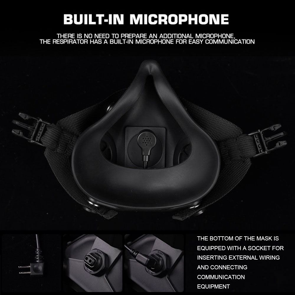 Special Tactical Respirator Ga – обзор и цена Respirator Half Face