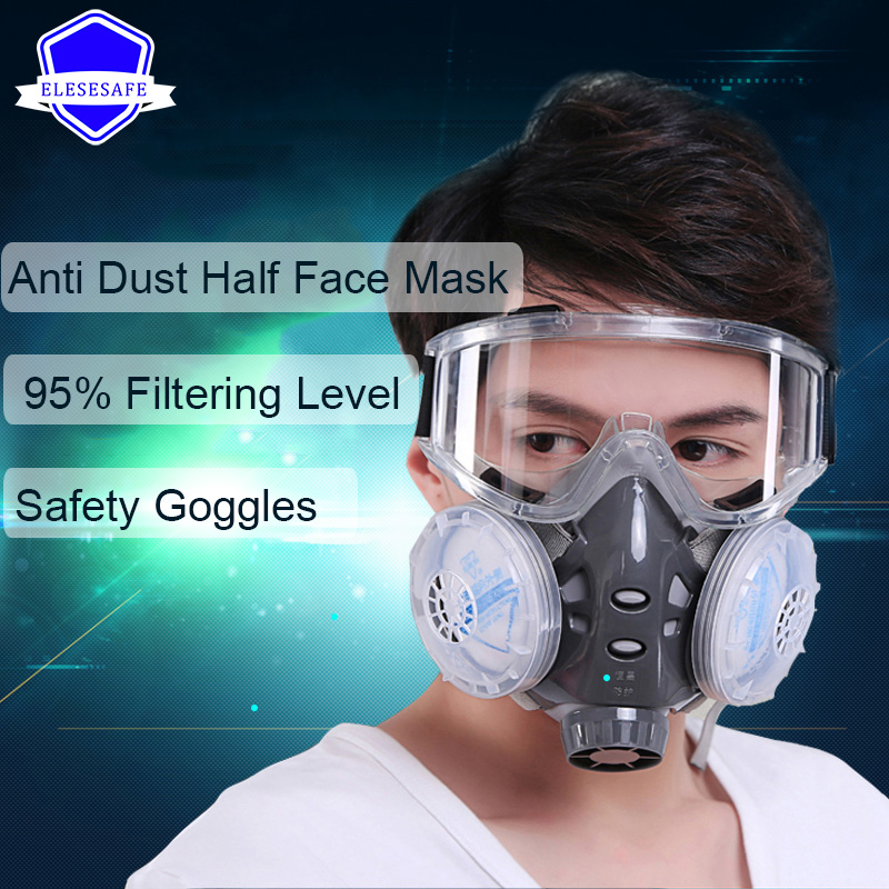 New Anti Dust Mask Full Face R – обзор и цена Dust Mask Construction