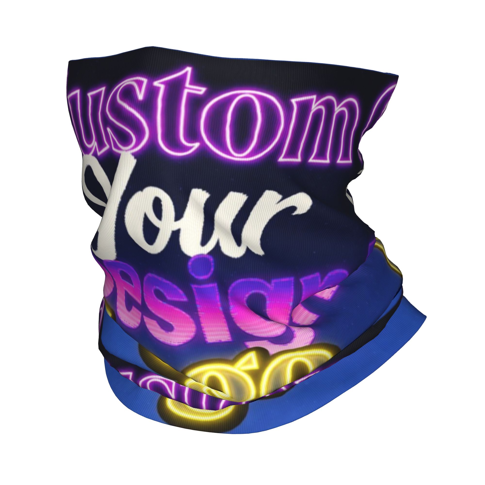 Custom Custom Your Design Logo – обзор и цена Neck Gaiter Face Cover