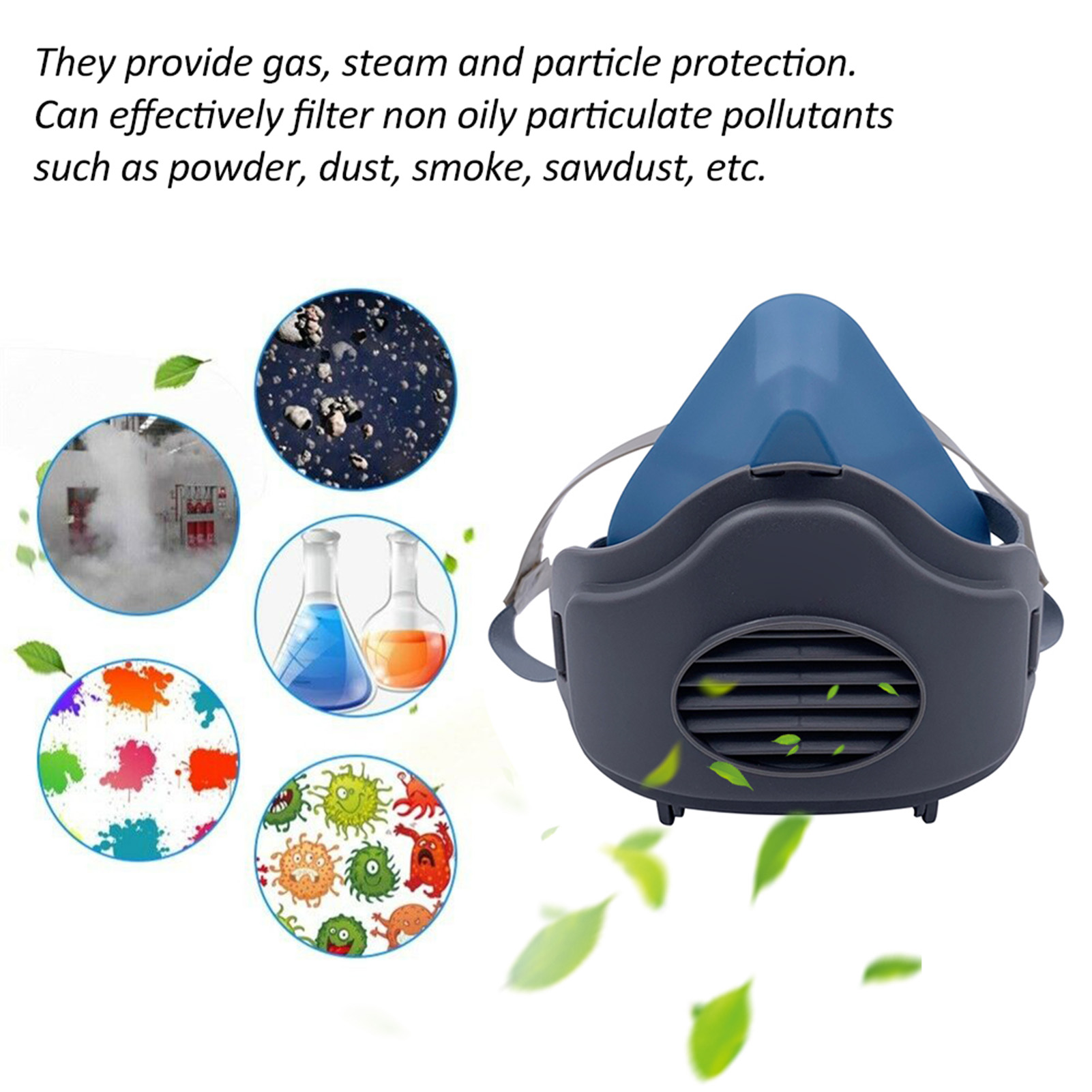 3200 Dust Mask Reusable Half F – обзор и цена Kn95 Respirator Mask