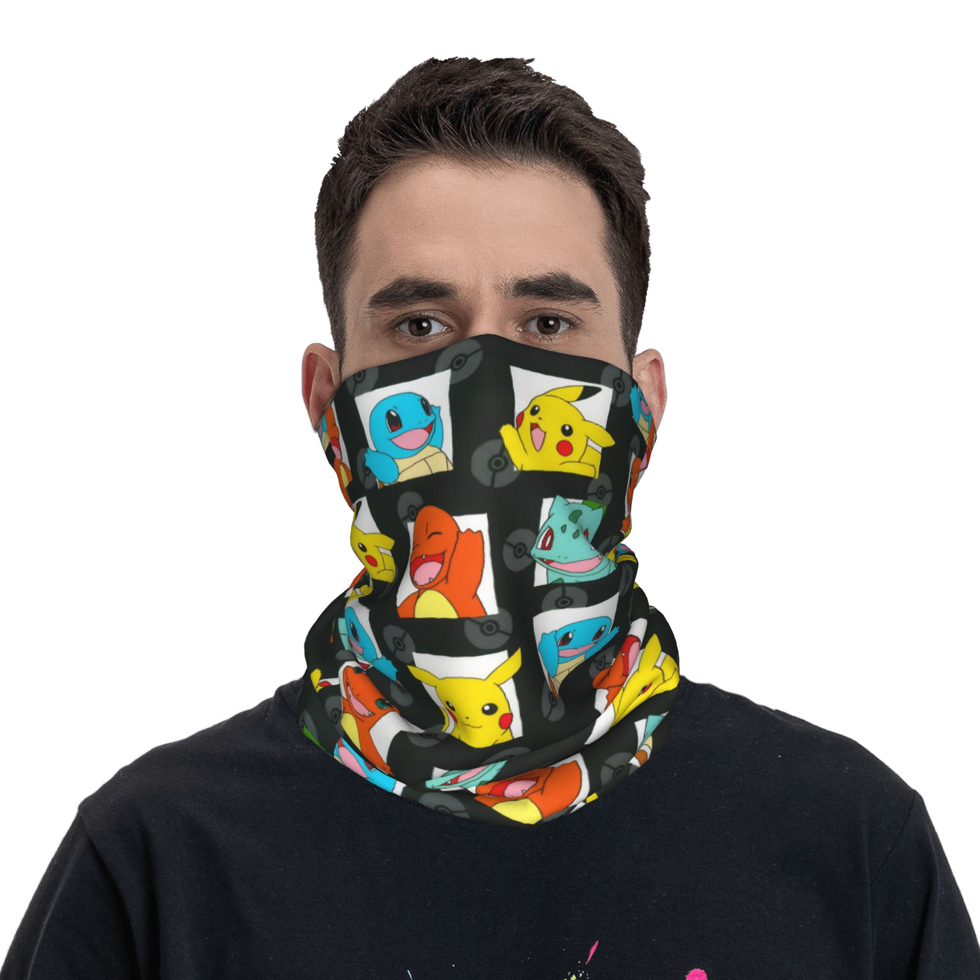 Cartoon Monsters Bandana Neck  – обзор и цена Sports Mask Breathable