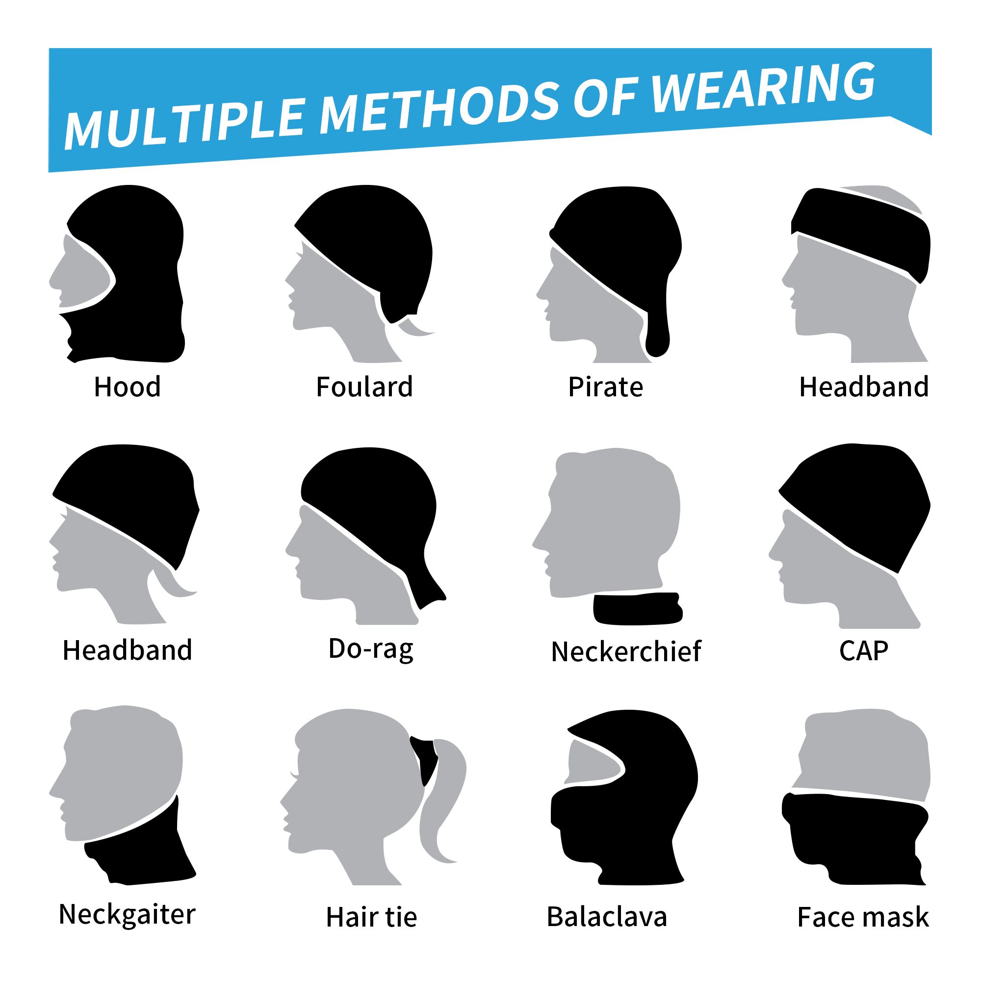 Cartoon Monsters Bandana Neck  – обзор и цена Sports Mask Breathable