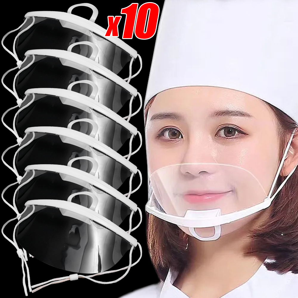 10/5/1x Plastic Clear Mask Shi – обзор и цена Anti Pollution Mask