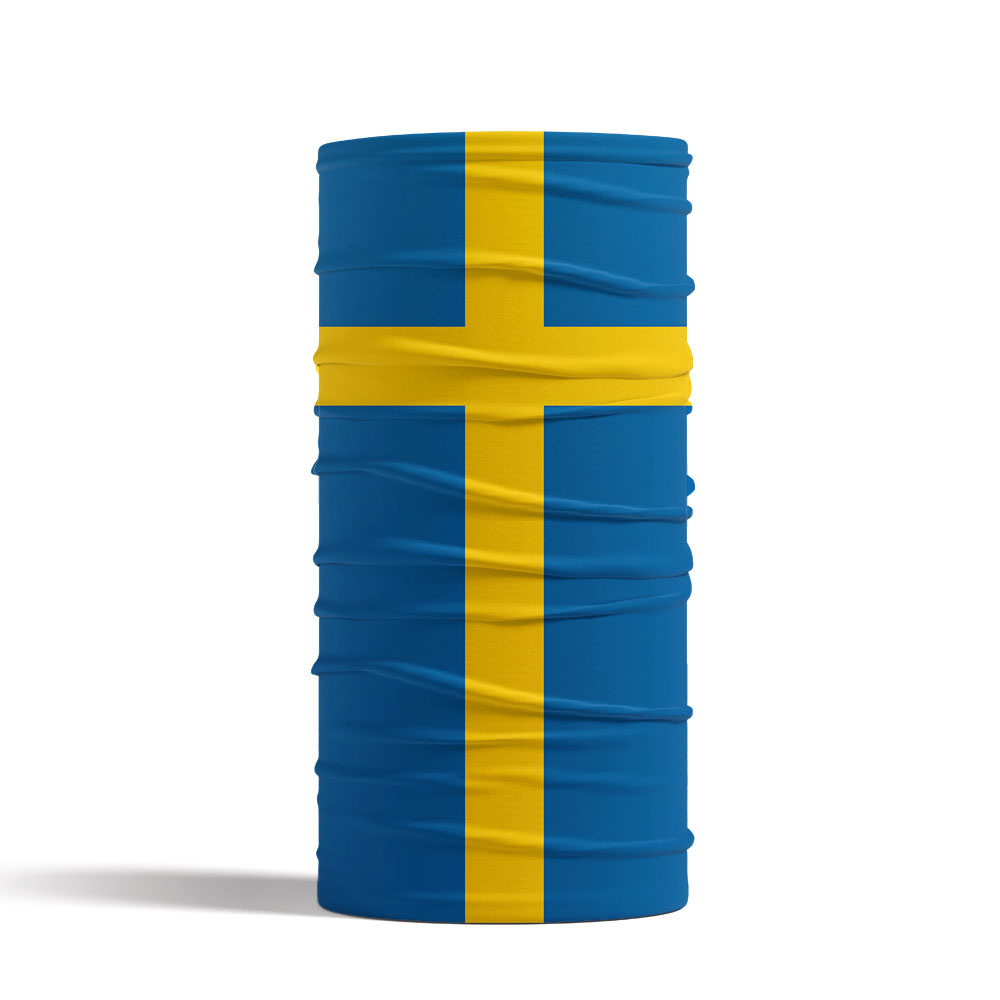 Sweden Flag Printed Bandana He – обзор и цена Neck Gaiter Face Cover