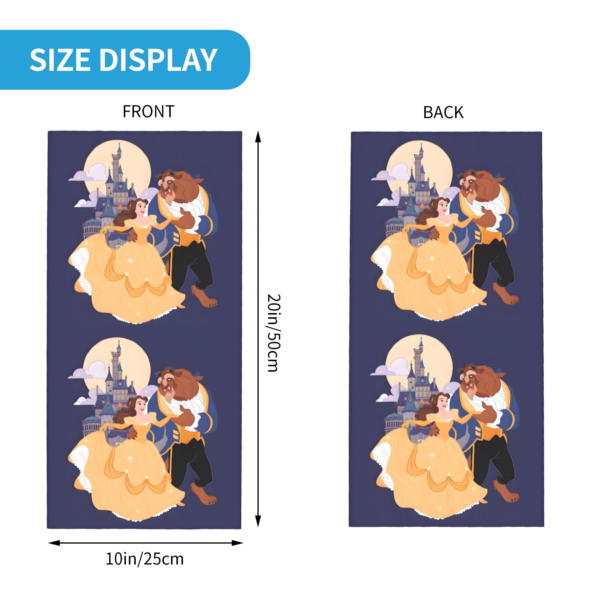 Custom Belle & Adam Bandana Ne – обзор и цена Neck Gaiter Face Cover