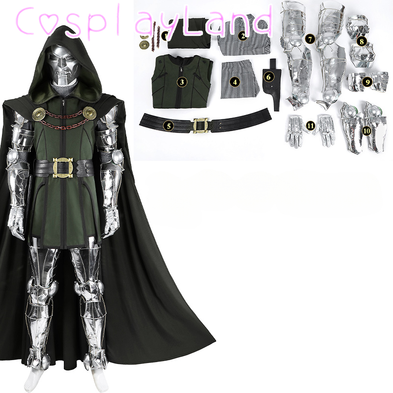 Black Doom Cosplay Costume Adu – обзор и цена Black Face Mask Pack