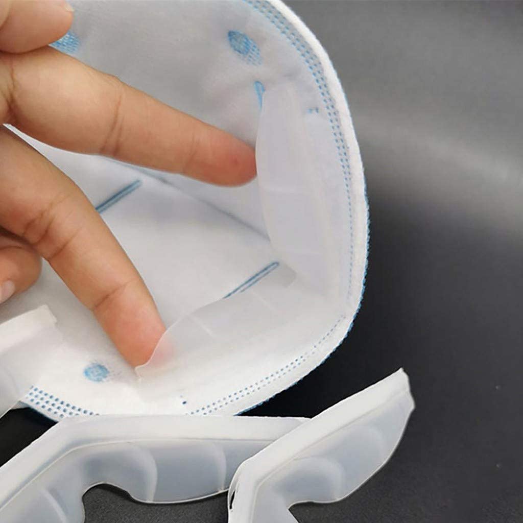 3D Mask Holder Clip, Nose Brid – обзор и цена Silicone Mask Bracket
