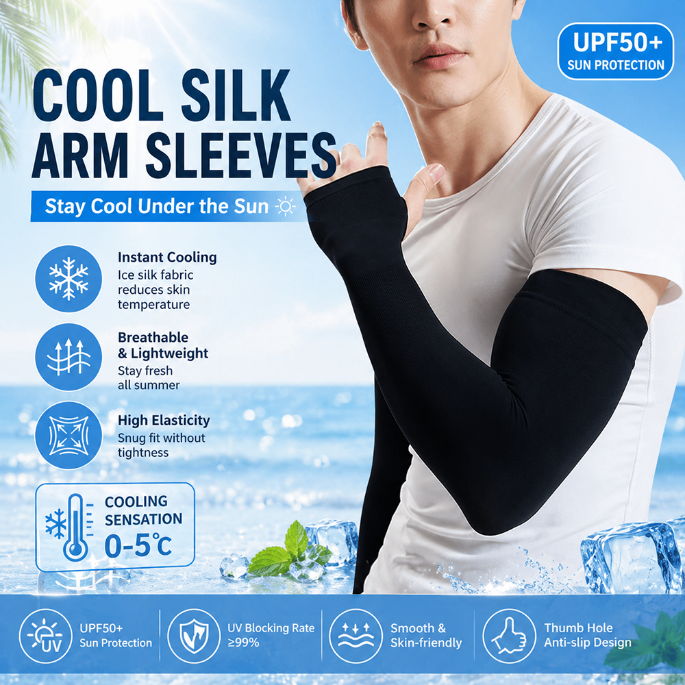 Summer Cooling Ice Silk Arm Sl – обзор и цена Sports Mask Breathable