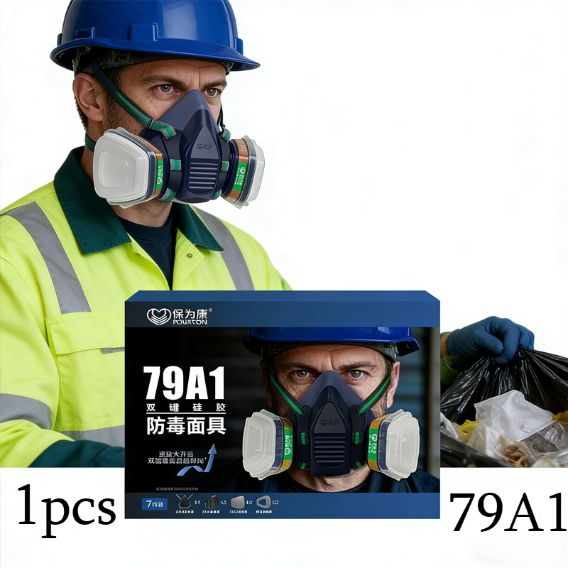 Gas Mask Half Full Face Protec – обзор и цена Respirator Half Face