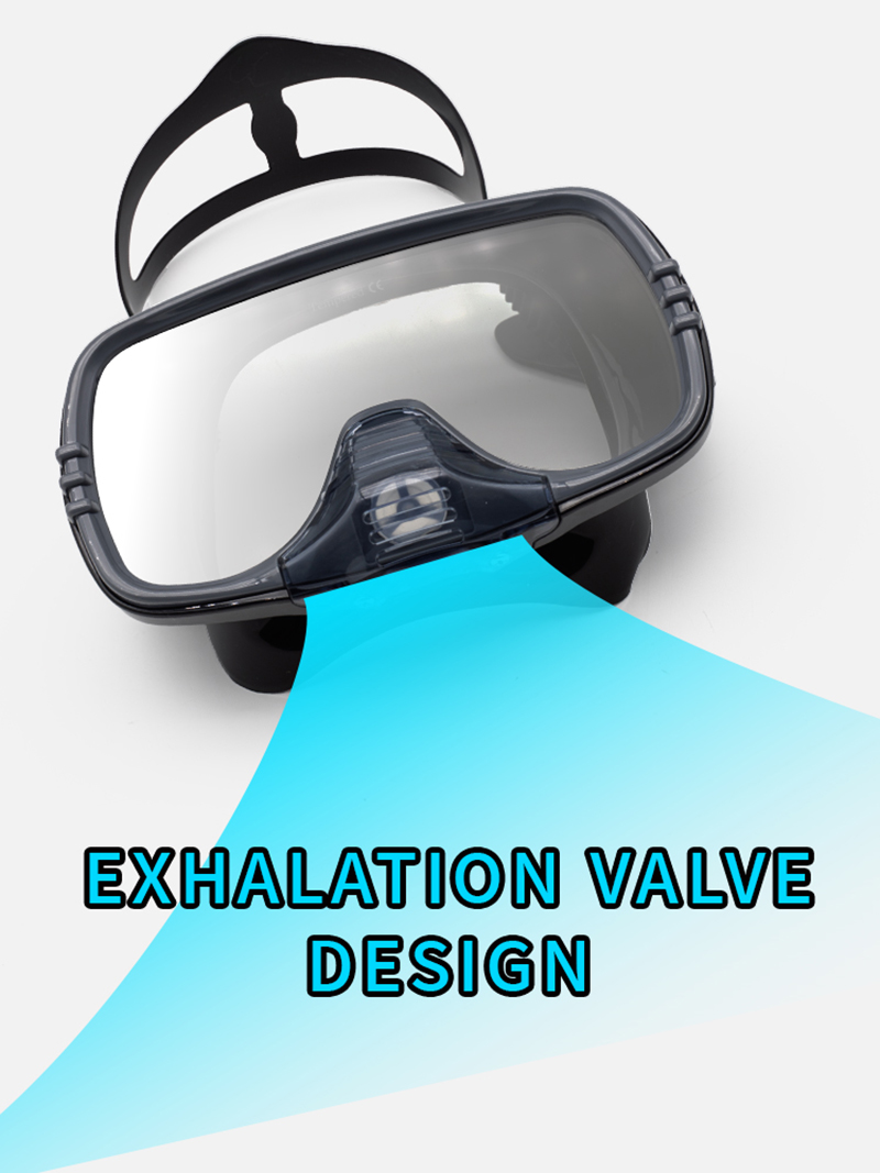 New Large Frame Diving Mask wi – обзор и цена Silicone Mask Bracket