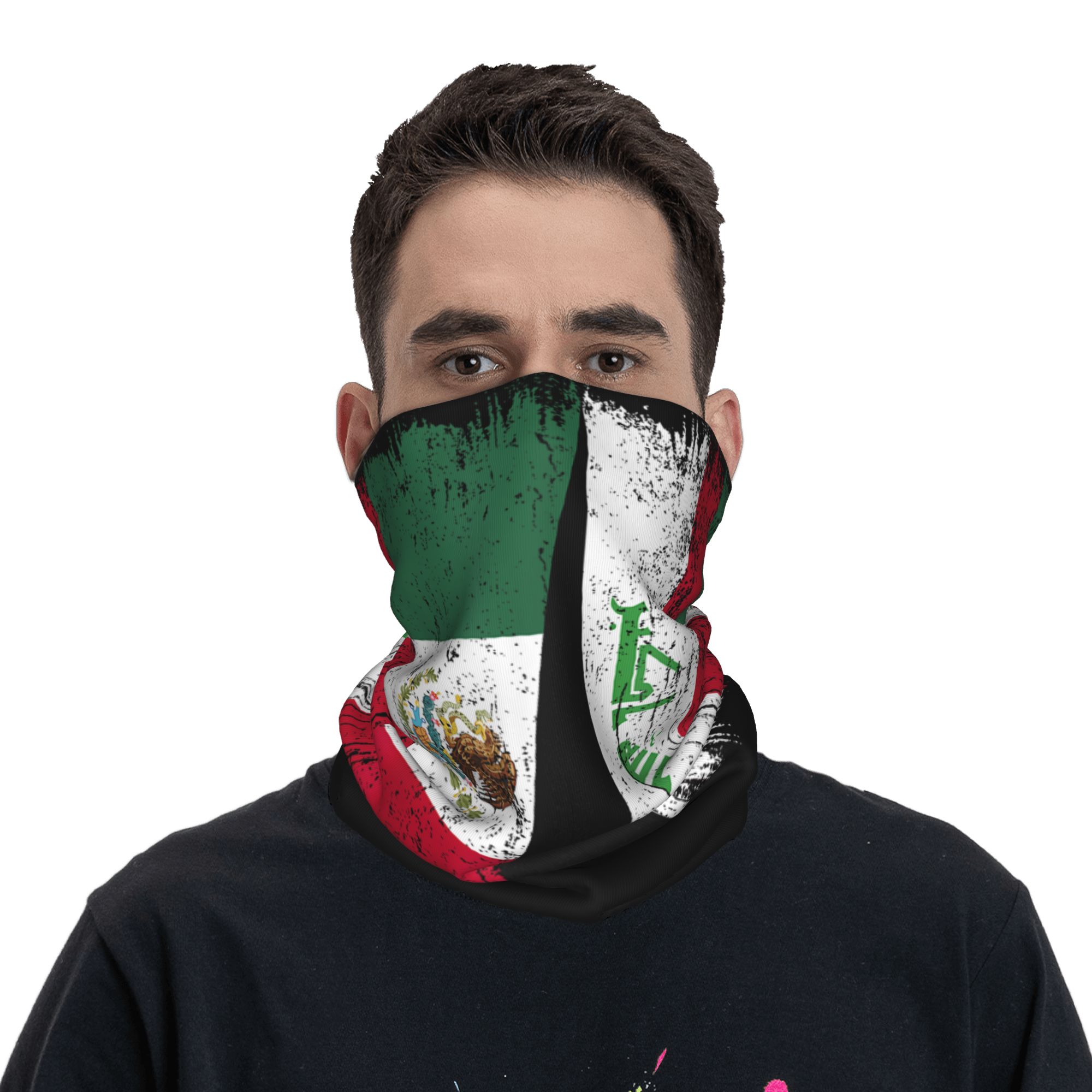 Iraq Flag Merchandise Bandana  – обзор и цена Sports Mask Breathable