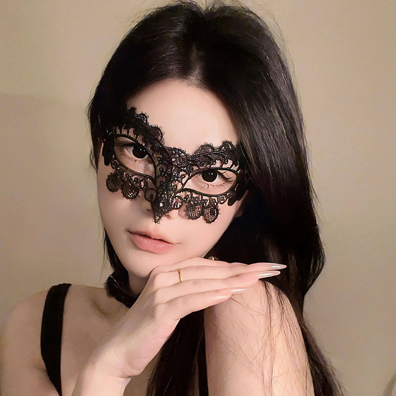 Black Sexy Lingerie Lace Mask  – обзор и цена Respirator Half Face