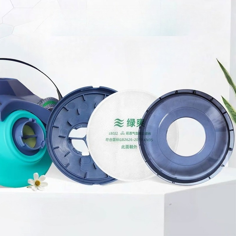 Dual Filter Silicone Half Face – обзор и цена Kn95 Respirator Mask