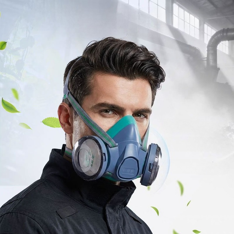 Dual Filter Silicone Half Face – обзор и цена Kn95 Respirator Mask