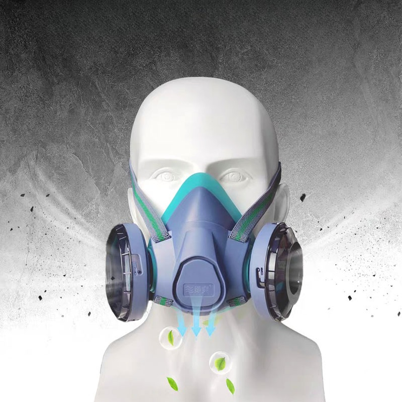 Dual Filter Silicone Half Face – обзор и цена Kn95 Respirator Mask