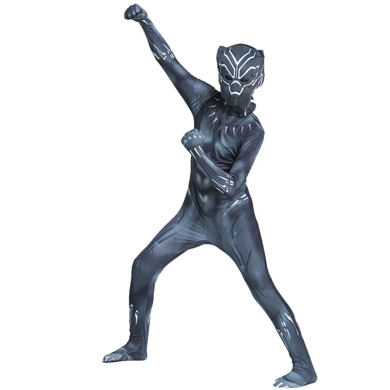 3-12Y Boy's Black Panther Cost – обзор и цена Black Face Mask Pack