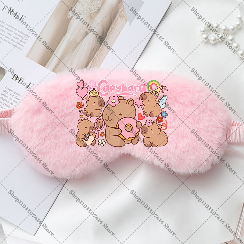 Capybara Girl Cartoon Sleep Ey – обзор и цена Kids Face Mask
