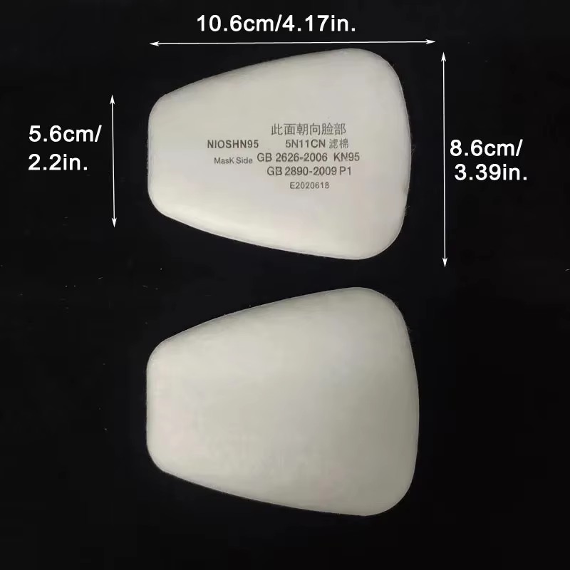 5N11 Dust Cotton Filter Paper  – обзор и цена Dust Mask Construction