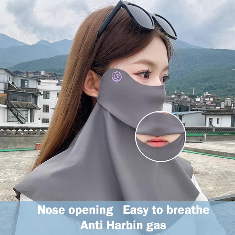 Summer Ice Silk Face Gini Full – обзор и цена Sports Mask Breathable